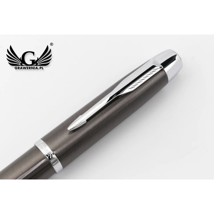 PARKER IM Gun Metal CT Ballpoint Pen - PAR167-PK-SW