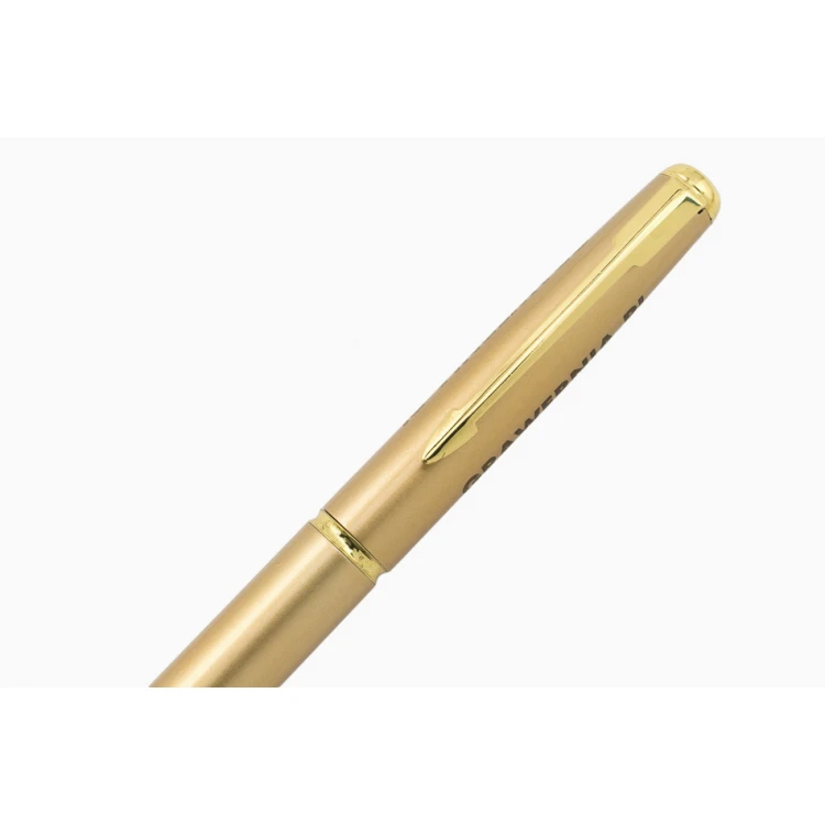 Siena Ballpoint Pen with Custom Engraving - Gold - PKL003