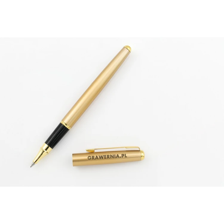 Siena Ballpoint Pen with Custom Engraving - Gold - PKL003