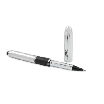 Ballpoint Pen with HERI New Promesa Stamp&Touch - Silver - HER012