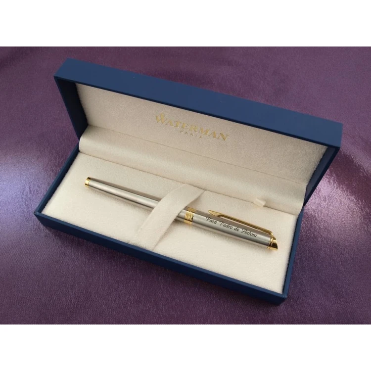 Eternal Pen WATERMAN HEMISPHERE - Satin Steel GT - WAT024