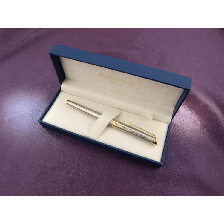 Eternal Pen WATERMAN HEMISPHERE - Satin Steel GT - WAT024