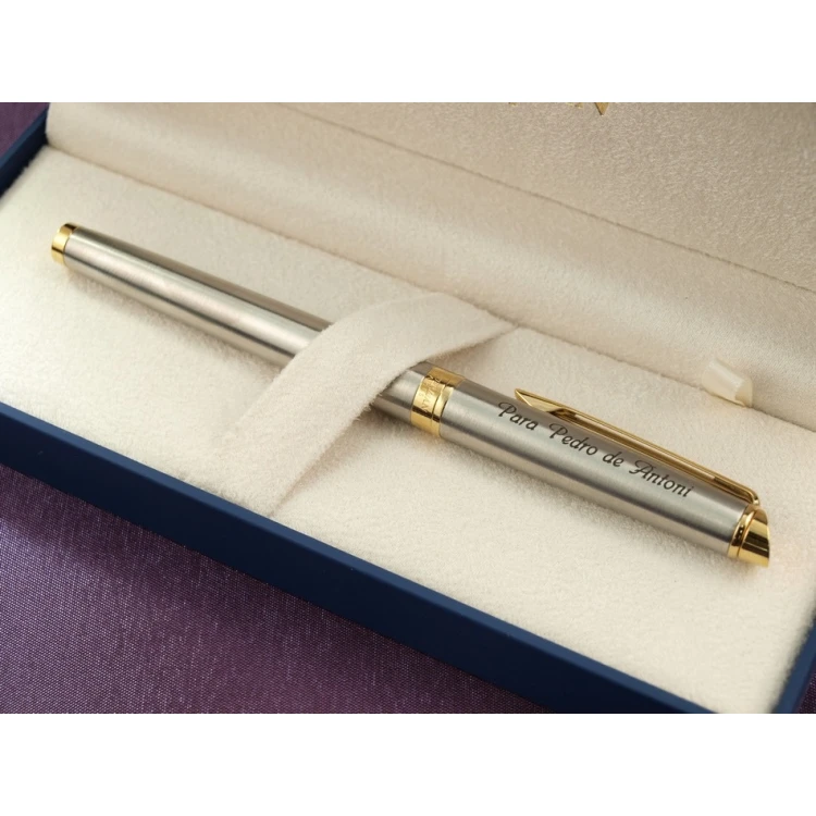 Eternal Pen WATERMAN HEMISPHERE - Satin Steel GT - WAT024