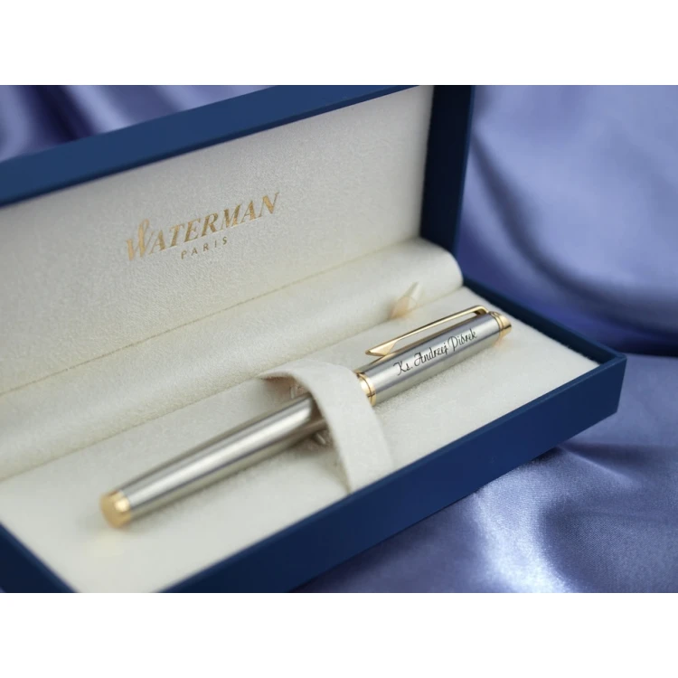 Eternal Pen WATERMAN HEMISPHERE - Satin Steel GT - WAT024