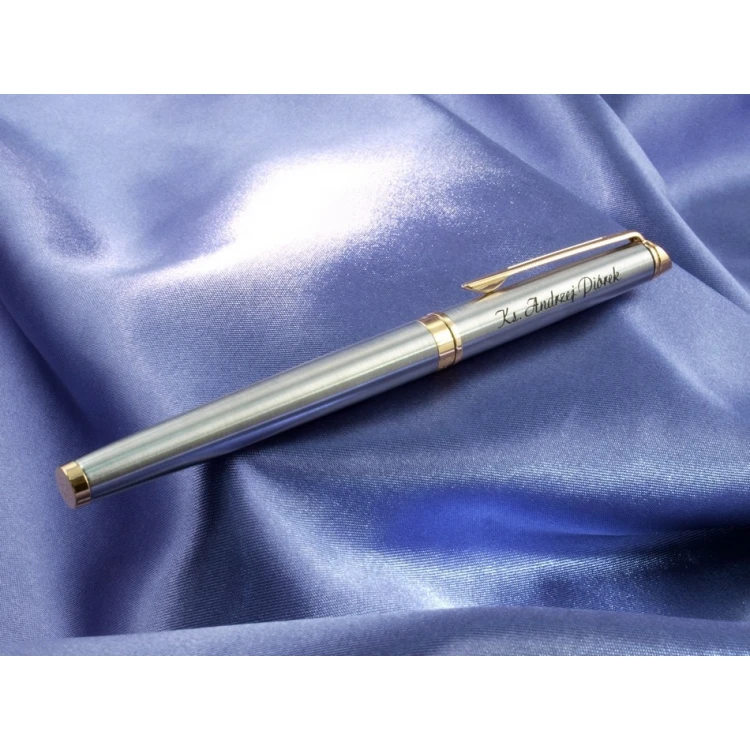 Eternal Pen WATERMAN HEMISPHERE - Satin Steel GT - WAT024