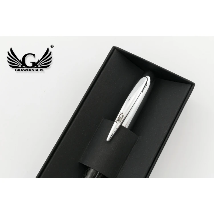 HERI New Promesa Stamp&Touch Fountain Pen - Silver - HER010