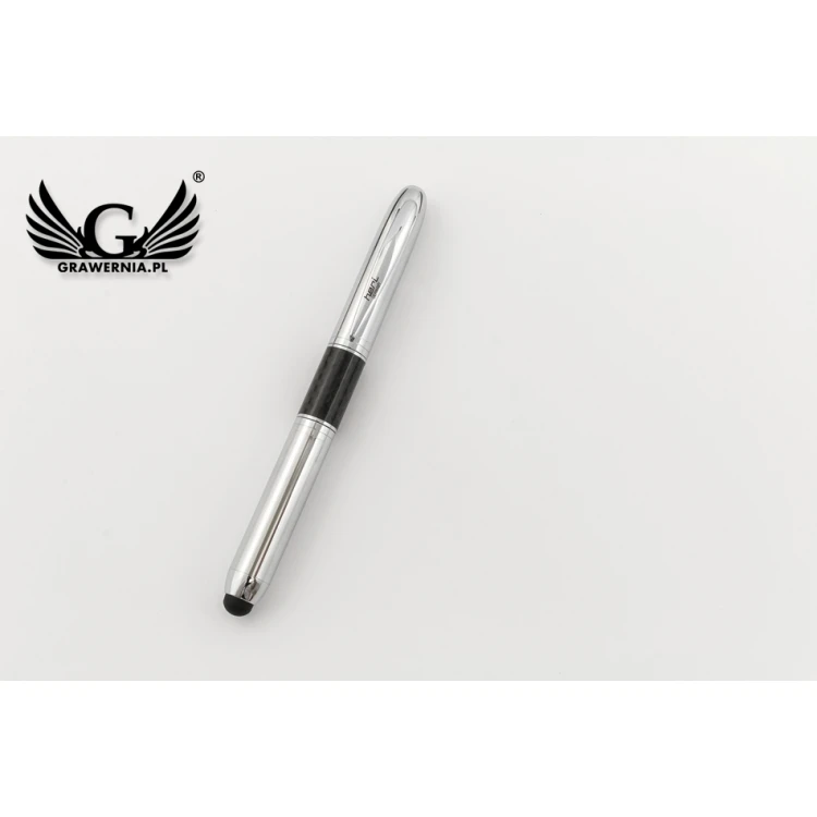 HERI New Promesa Stamp&Touch Fountain Pen - Silver - HER010