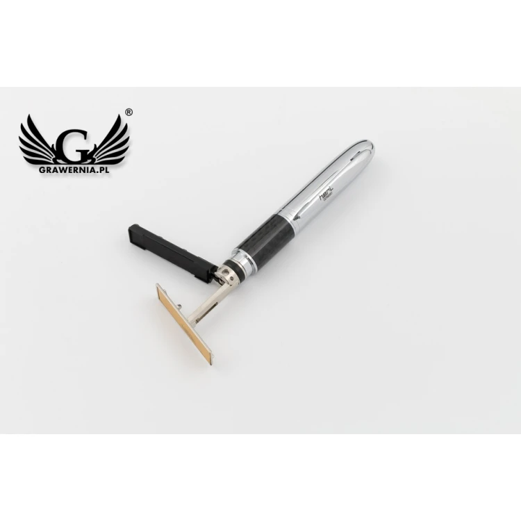 HERI New Promesa Stamp&Touch Fountain Pen - Silver - HER010