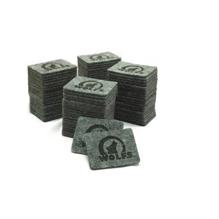 Felt Plaques with Your Company's Logo - Set of 100 pcs.