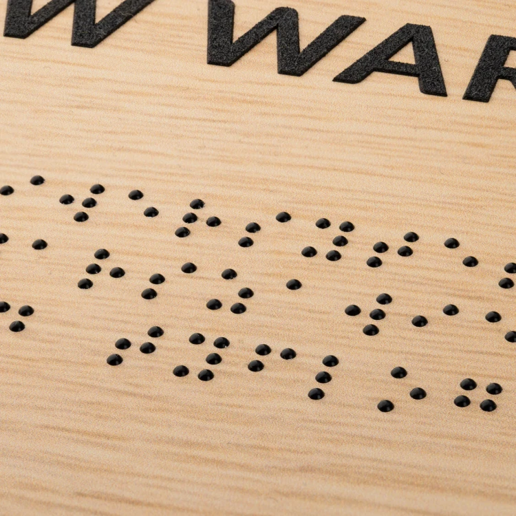 Braille Typhlographic Map - size: 700x500mm - TAB487