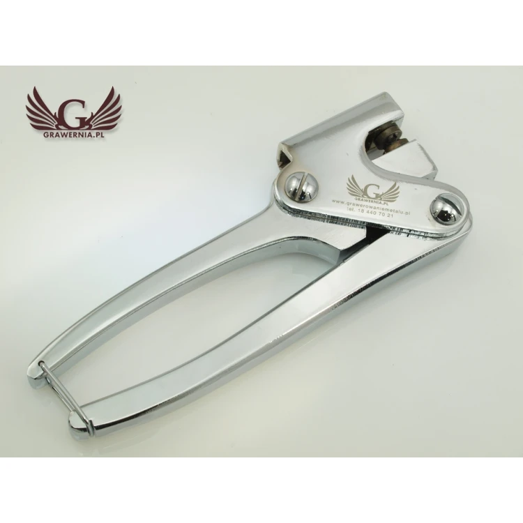 SEALING PLIERS with any convex engraving of stones