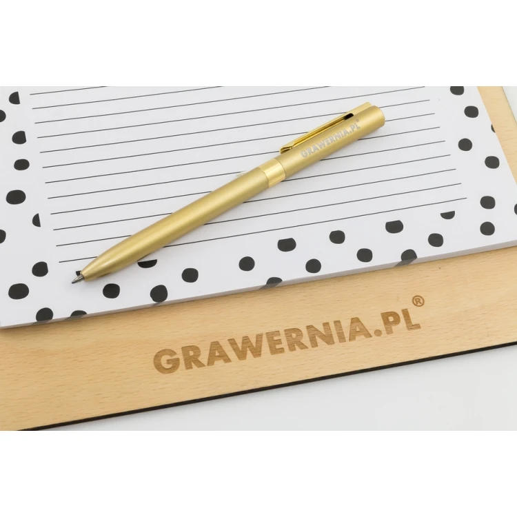 Exclusive A4 Clipboard - Birch Wood - Custom Engraving - CB001