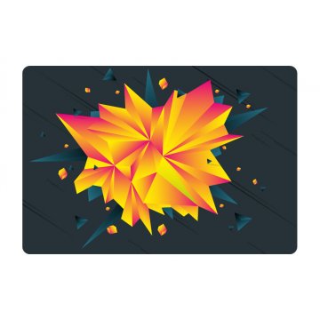 Protective Desk Mat with Custom Graphics, Photo - Size: 70x50cm - MOF028