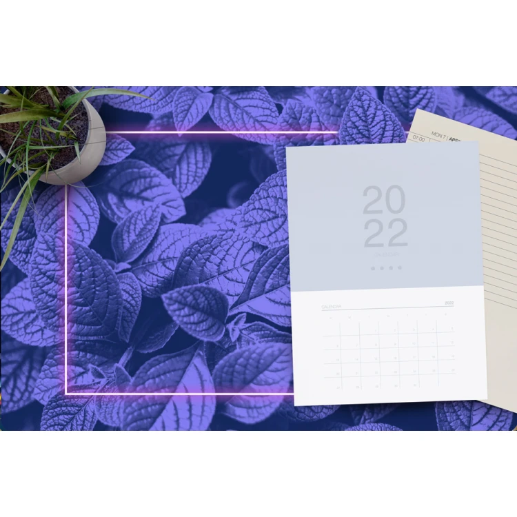 Protective Desk Mat with Custom Graphics, Photo - Size: 70x50cm - MOF024