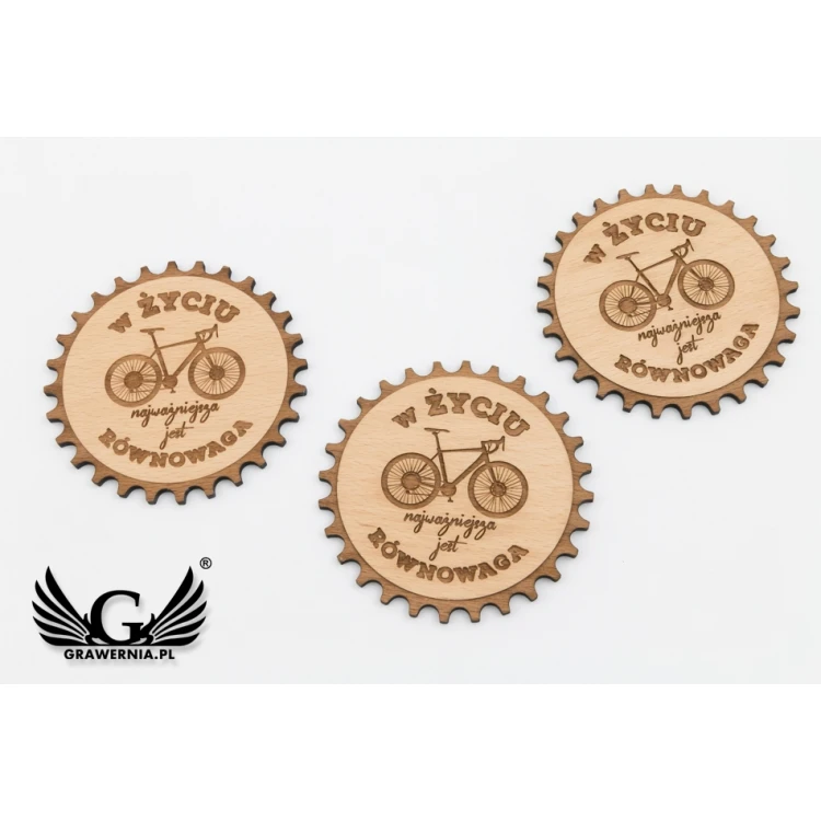 Wooden Pads - Balance - Set of 4 pieces - KOR006