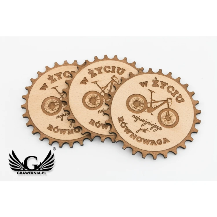Wooden Pads - Balance - Set of 4 pieces - KOR006