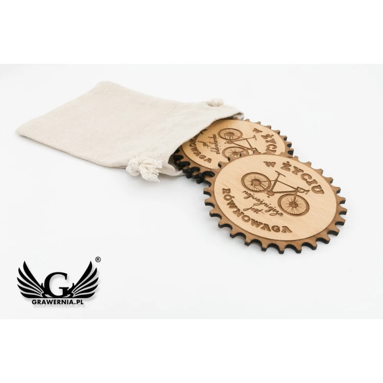 Wooden Pads - Balance - Set of 4 pieces - KOR006