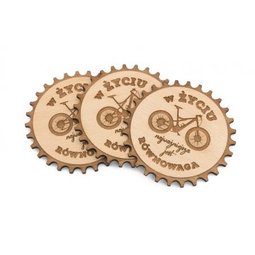 Wooden Pads - Balance - Set of 4 pieces - KOR006