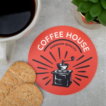 Coasters with any print size 110x110mm - set of 100 pieces - PDK032