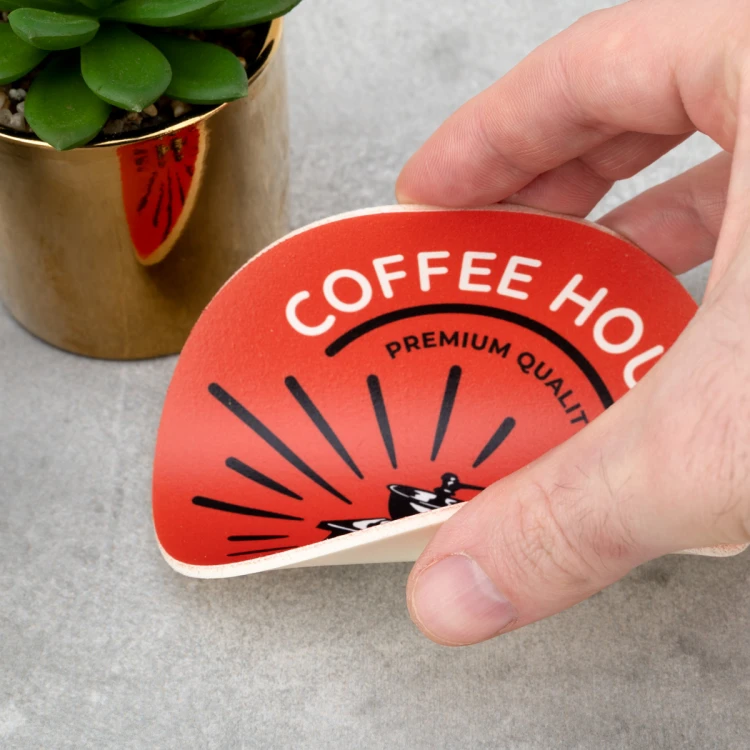 Coasters with any print size 110x110mm - set of 100 pieces - PDK032