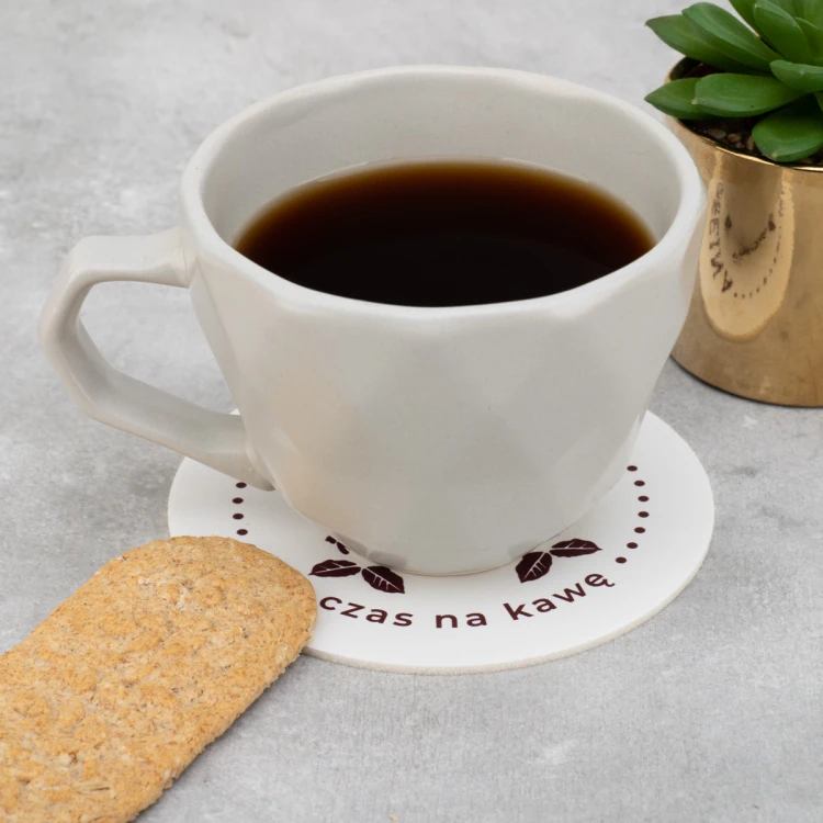 Coasters with any print size 110x110mm - set of 100 pieces - PDK033