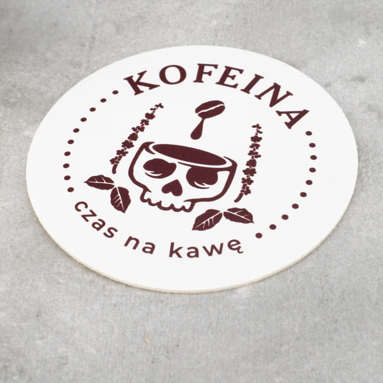 Coasters with any print size 110x110mm - set of 100 pieces - PDK033
