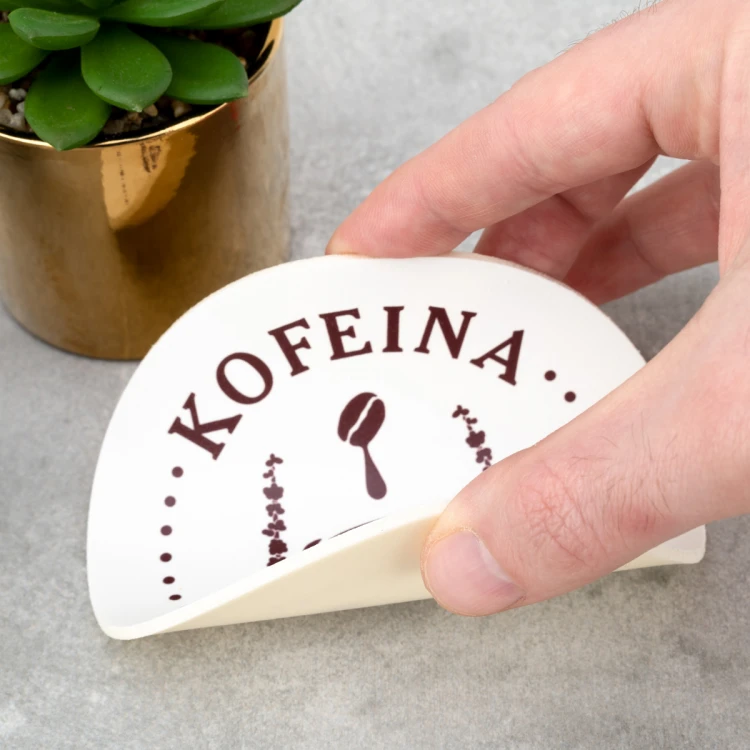Coasters with any print size 110x110mm - set of 100 pieces - PDK033