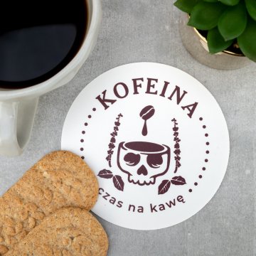 Coasters with any print size 110x110mm - set of 100 pieces - PDK033