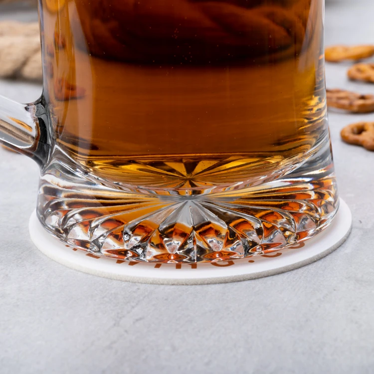 Beer coasters with any print size 110x110mm - set of 100 pieces - PDK028