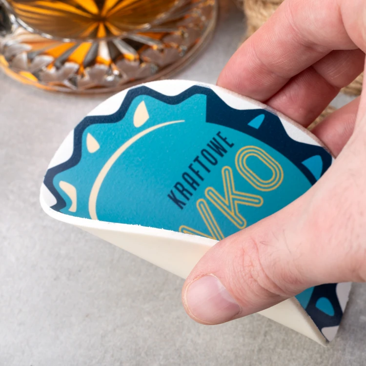 Beer coasters with any print size 110x110mm - set of 100 pieces - PDK029