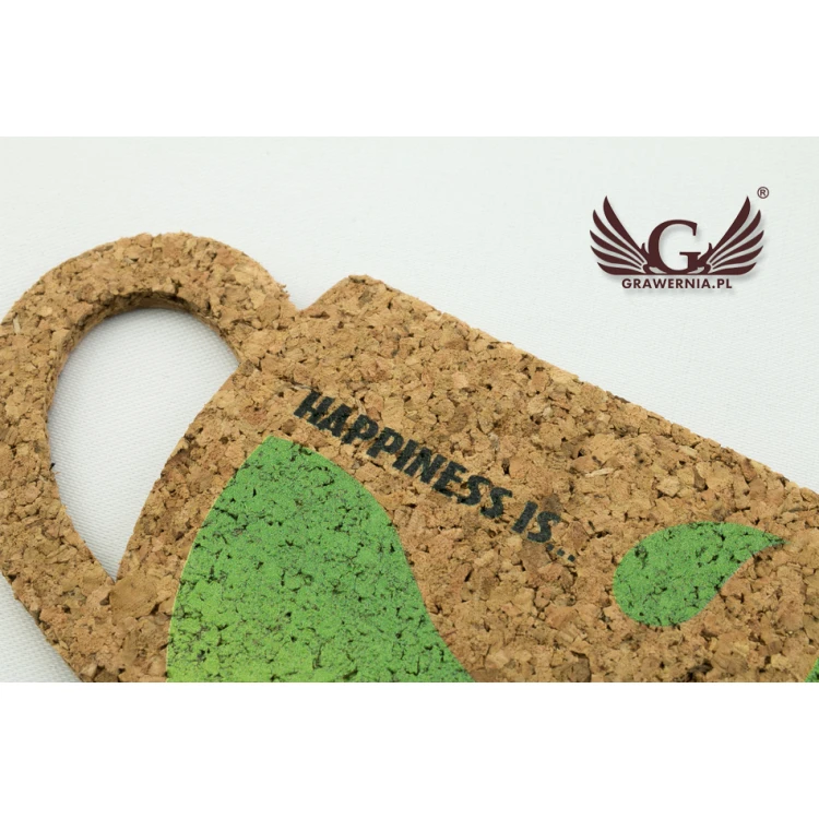 Cork Coasters 3mm - Set of 100 pieces - Colorful UV Print - KOR002