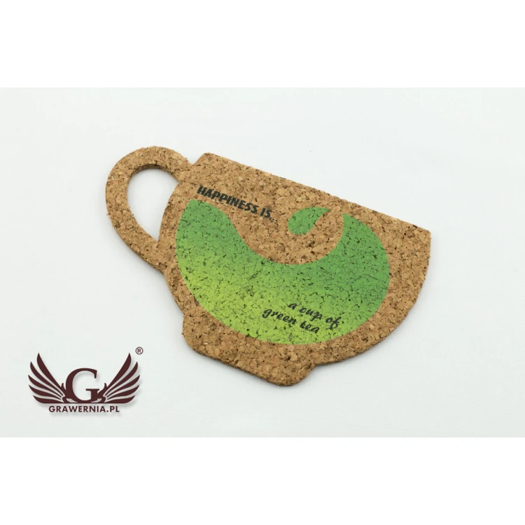Cork Coasters 3mm - Set of 100 pieces - Colorful UV Print - KOR002