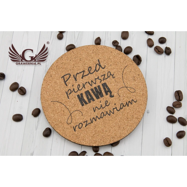 Cork Coasters 3mm - Set of 100 pieces - Colorful UV Print - KOR004
