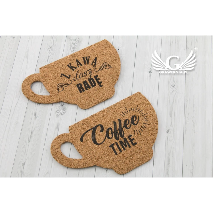Cork Coasters 3mm - Set of 100 pieces - Colorful UV Print - KOR003