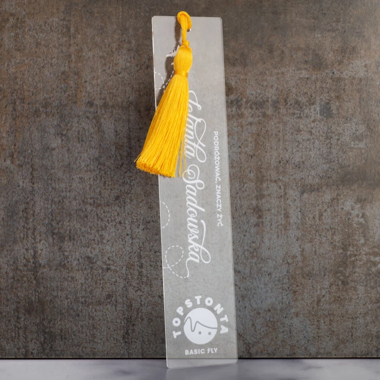 To Travel is to Live - Motivational Bookmark with Name - ZAK016