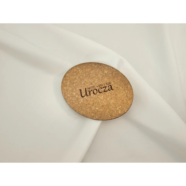 3mm Cork Coasters - Set of 100 pcs. - Laser Engraved and Cut