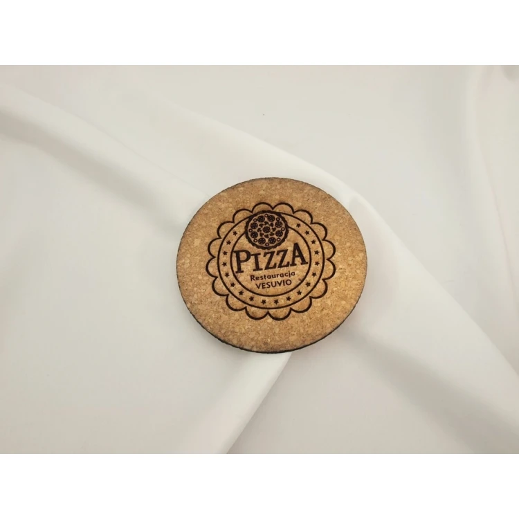 3mm Cork Coasters - Set of 100 pcs. - Laser Engraved and Cut
