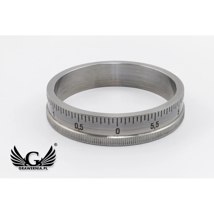Scale Engraving - service of engraving scale on metal rings