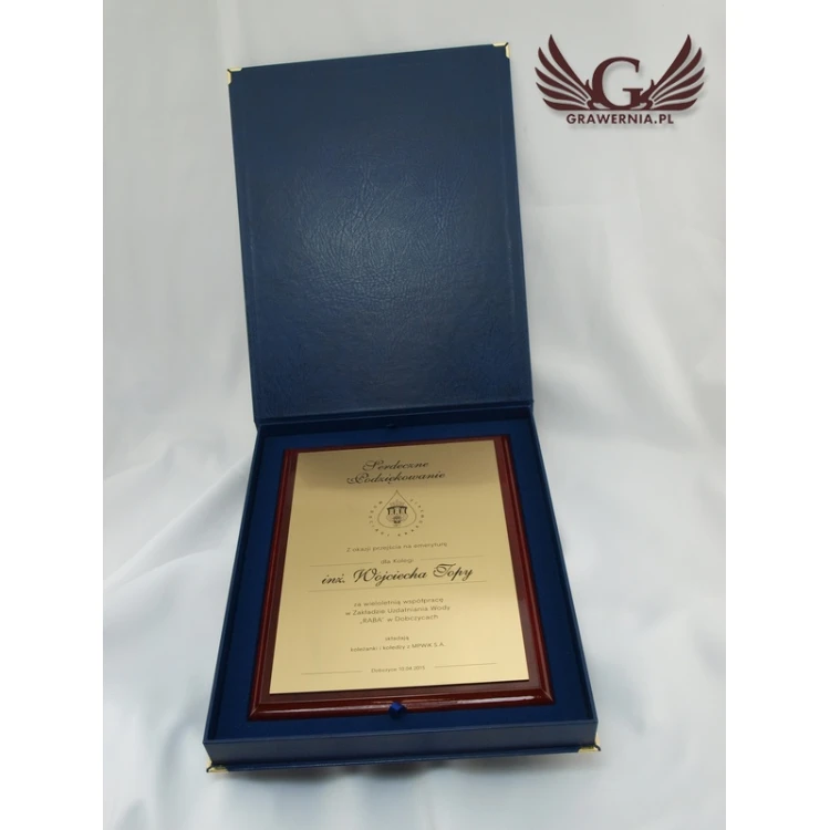 Classic Exclusive Diploma - on the occasion of retirement - DCE002