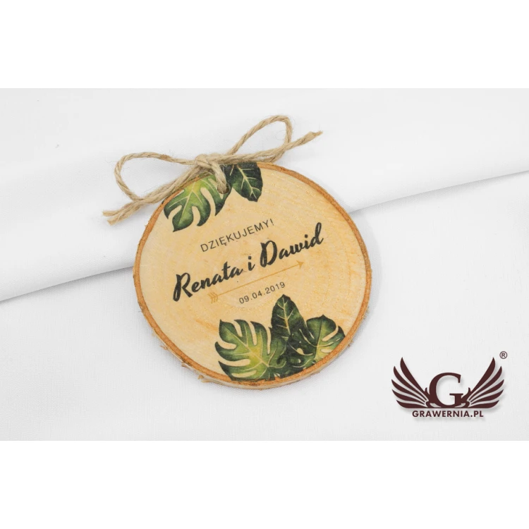 Thank You for Guests - Birch Bark - PD007