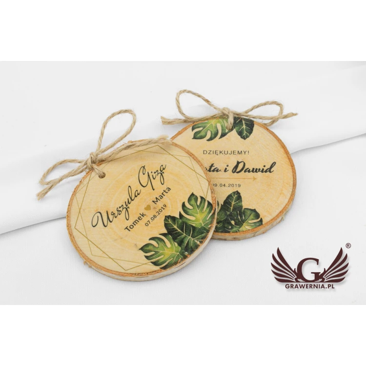 Thank You for Guests - Birch Bark - PD007