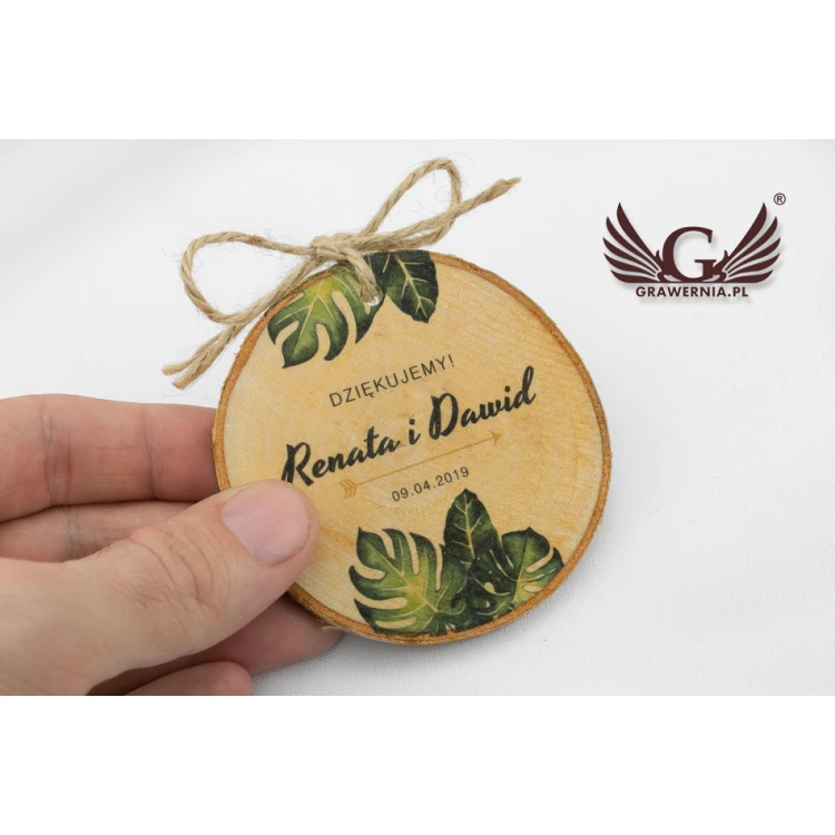 Thank You for Guests - Birch Bark - PD007