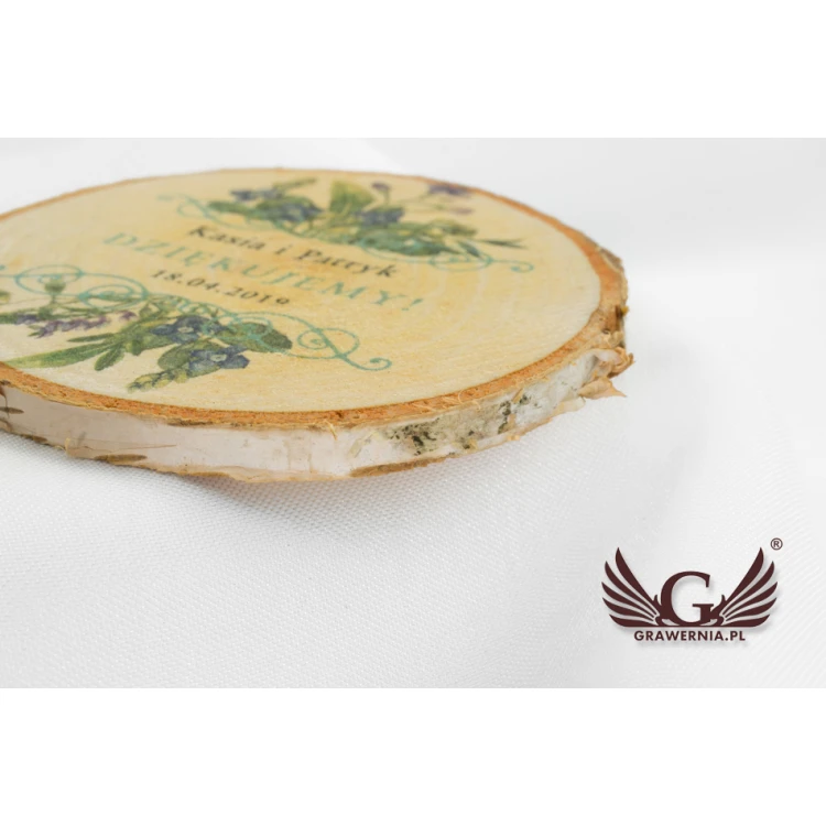 Thank You for Guests - Birch Bark - PD006