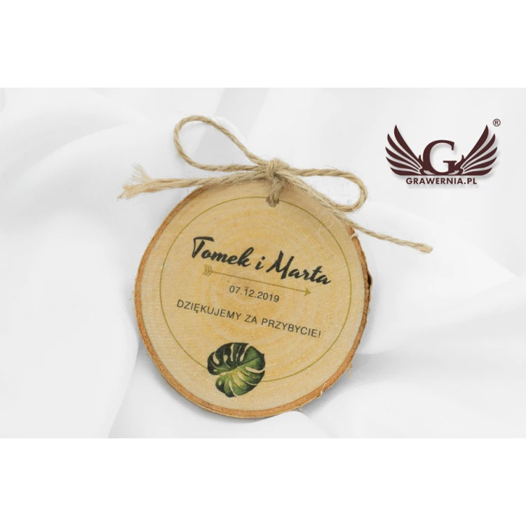 Thank You for Guests - Birch Bark - PD008