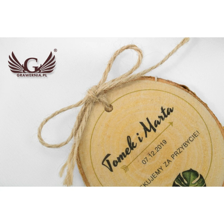 Thank You for Guests - Birch Bark - PD008