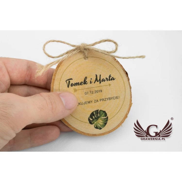 Thank You for Guests - Birch Bark - PD008