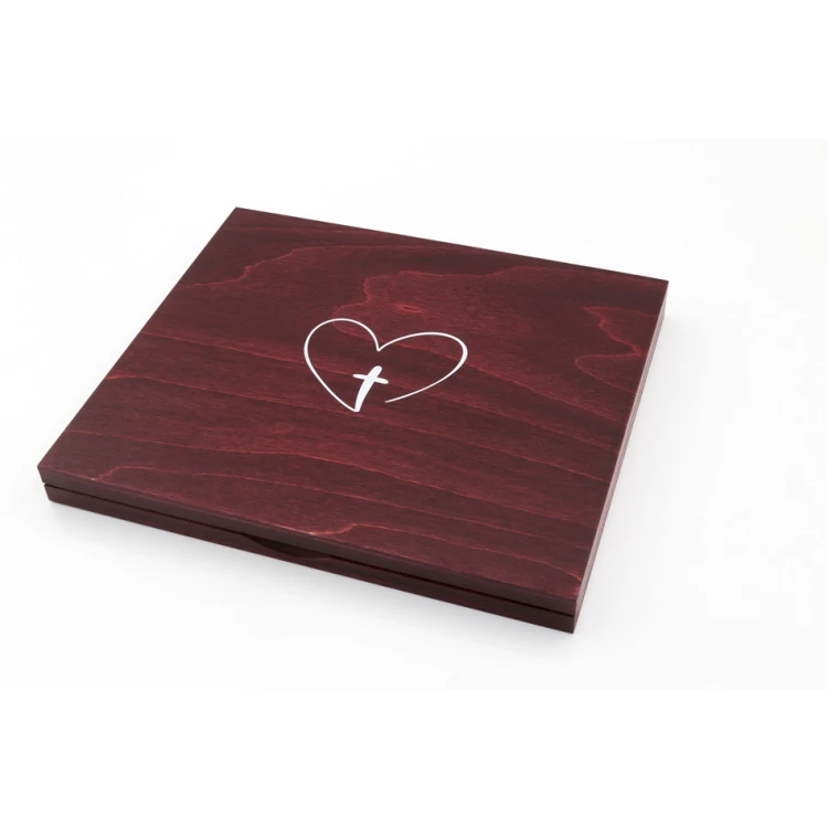 Thank You Gift for Priest - Box with Dedication and Children's Signatures - KOM010