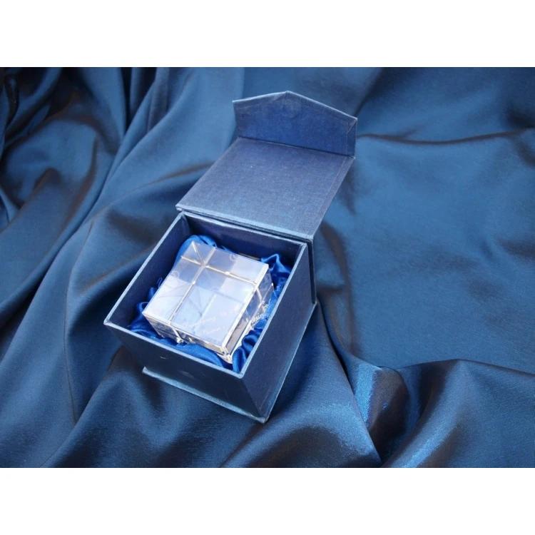 Glass Trophy - CUBE - Thank You for Mom