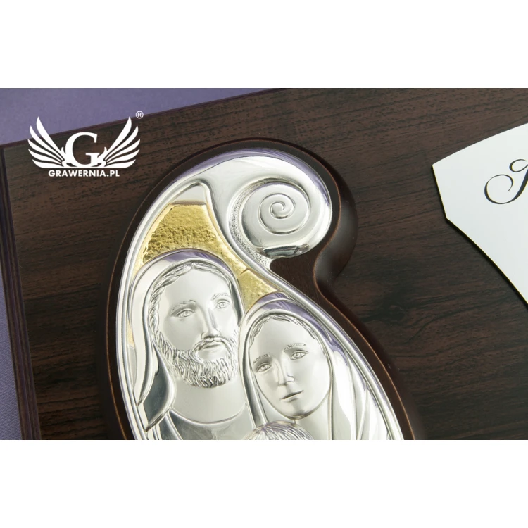 Thank You for Parents - Diploma with Holy Family Icon - PDR023