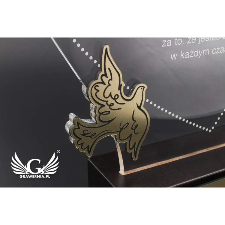 Thank You for Parents - LOVE STORY - model DTA18 - height 23.5 cm